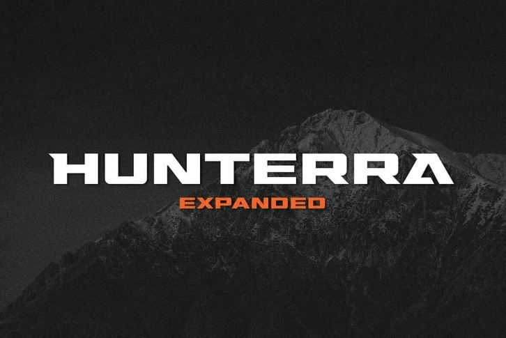 Hunterra Font Font Download