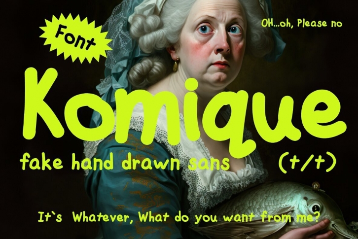 Komique Sans Font Font Download