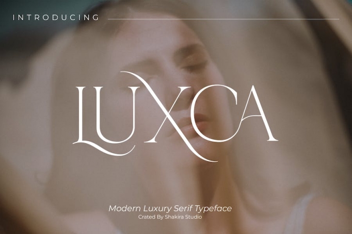 Luxca - Modern Luxury Serif Font Download