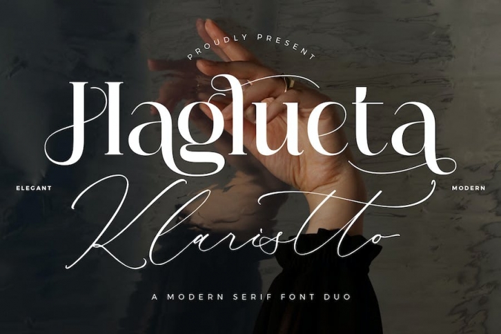 Haglueta Klaristto Font Duo Font Download