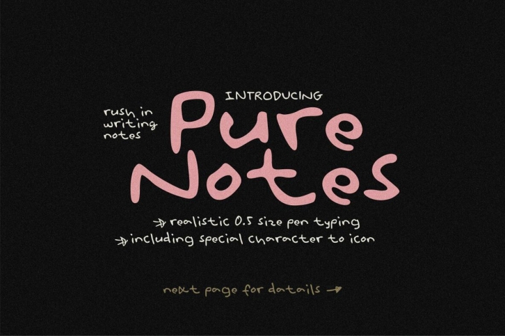 Purenotes Font Font Download