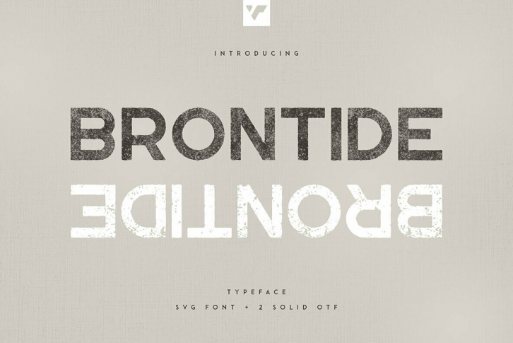 Brontide SVG Font Font Download