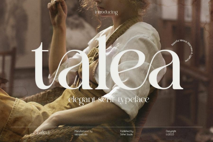 Talea - Modern Elegant Typeface Font Download