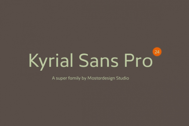 Kyrial Sans Pro Font Font Download