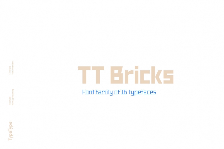 TT Bricks Font Font Download
