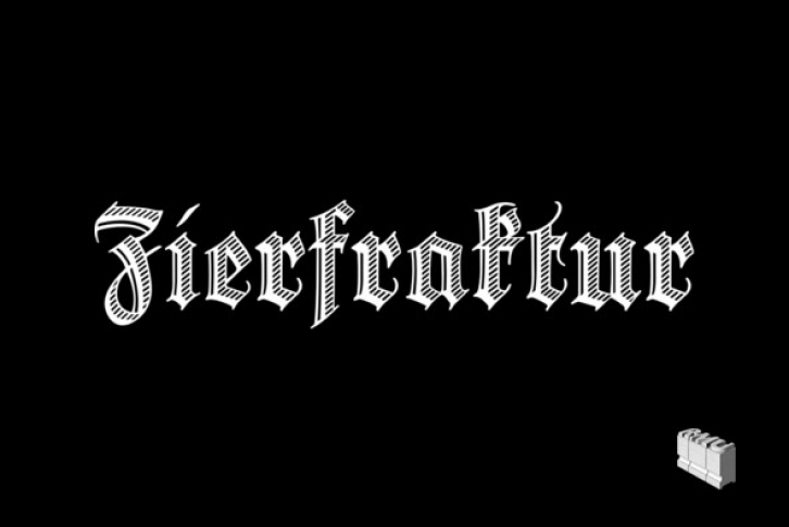 Zierfraktur Font Font Download