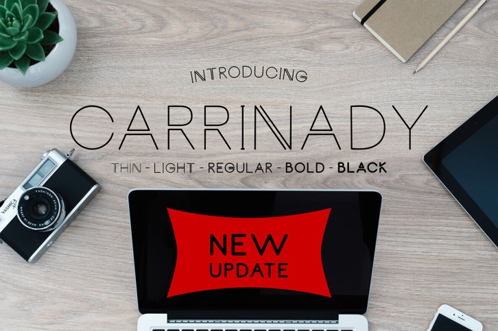 Carrinady Font Font Download