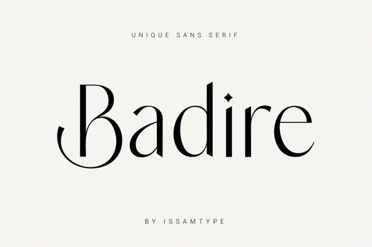 Badire Font Font Download