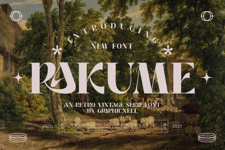 Rakume Font Font Download