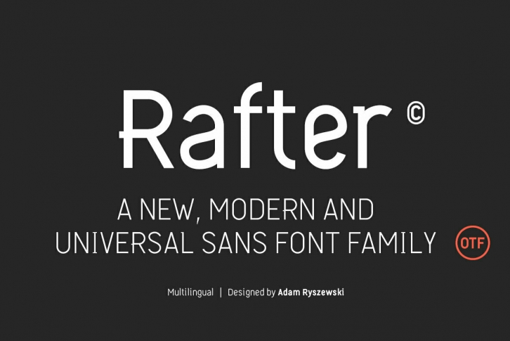 Rafter Font Font Download