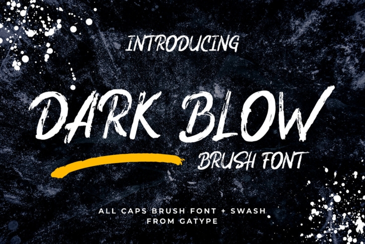 Dark Blow Font Font Download