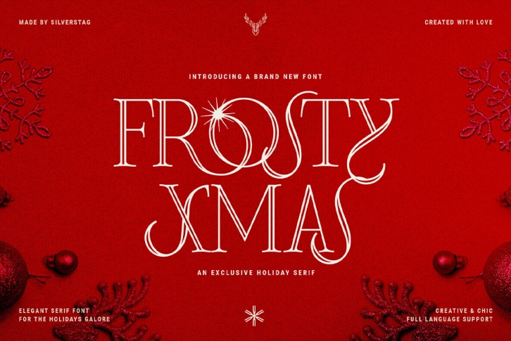 Frosty Xmas Font Font Download