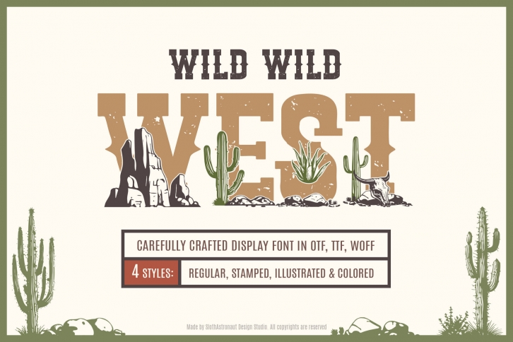Wild Wild West Font Download