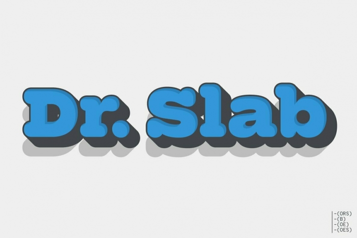 Dr Slab Font Font Download