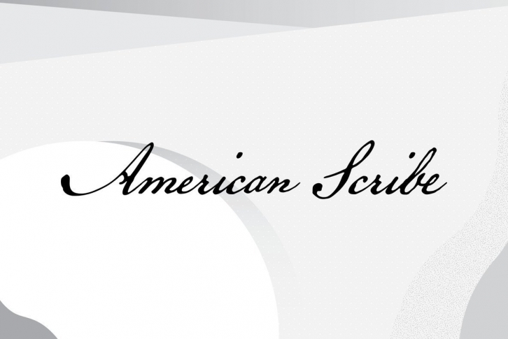 American Scribe Font Font Download
