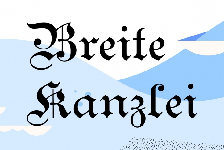 Breite Kanzlei Font Font Download