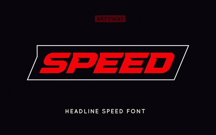 Speed Font Font Download