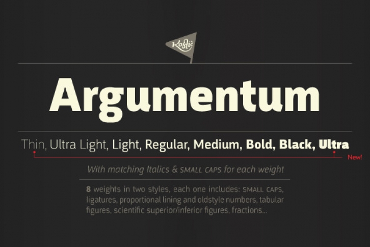 Argumentum Font Font Download