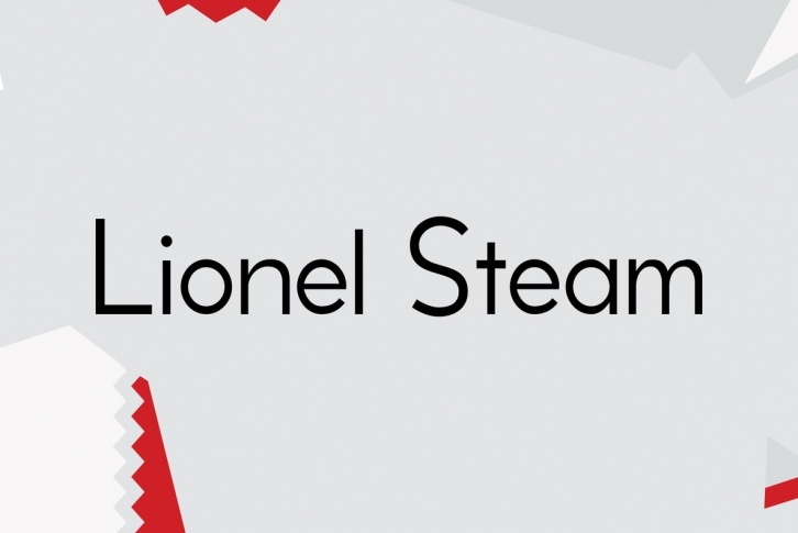 Lionel Text Steam Font Font Download