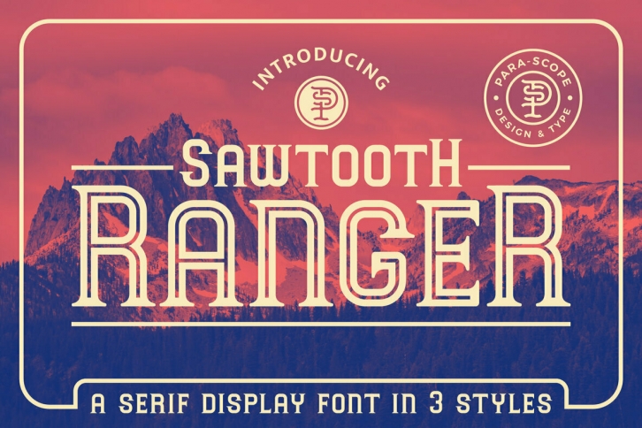 Sawtooth Ranger Font Font Download