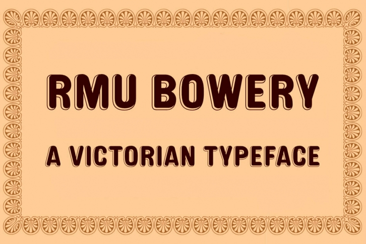 RMU Bowery Font Font Download