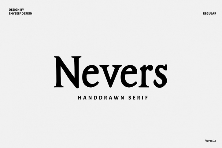 Nevers Font Font Download