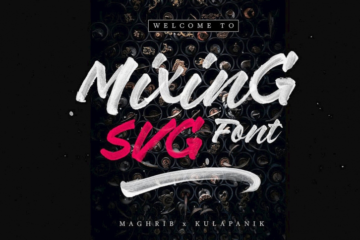 Mixing SVG Font Font Download