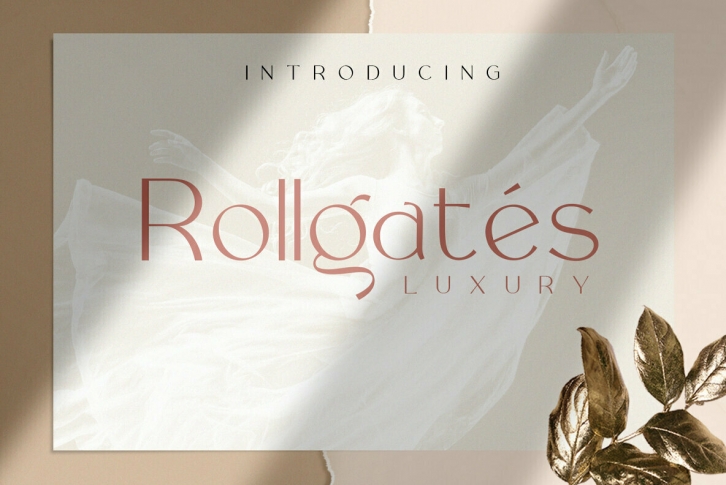 Rollgates Luxury Font Font Download