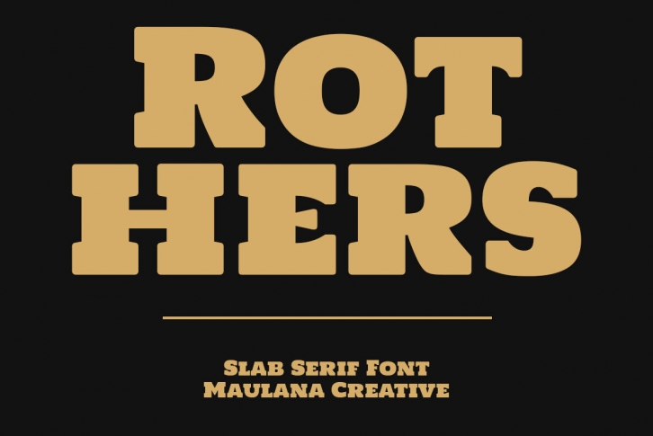 Rothers Font Font Download