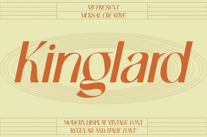 Kinglard Font Font Download