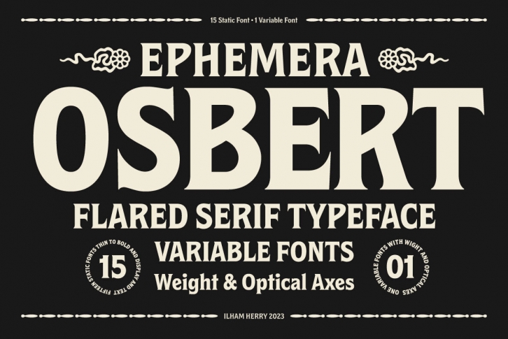 EFCO Osbert Font Font Download