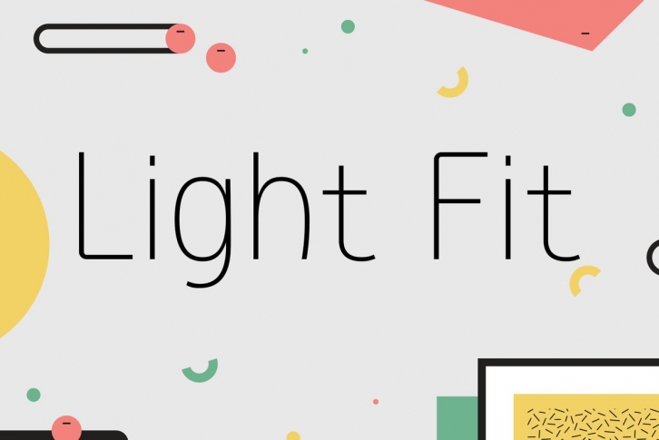 Light Fit Font Font Download