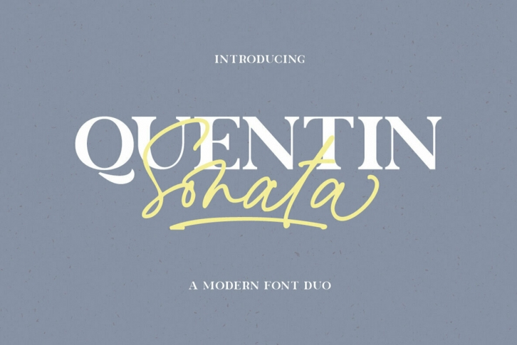 Quentin Sonata Font Font Download