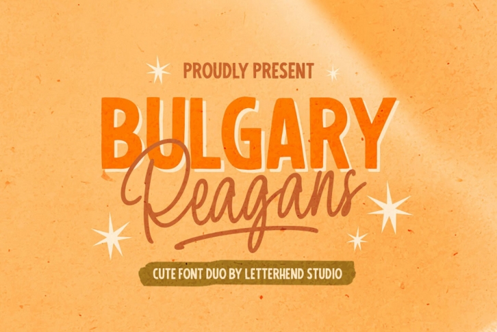 Bulgary Reagans Font Font Download