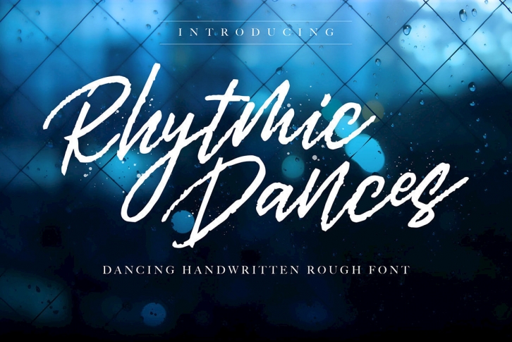 Rhytmic Dances Font Font Download