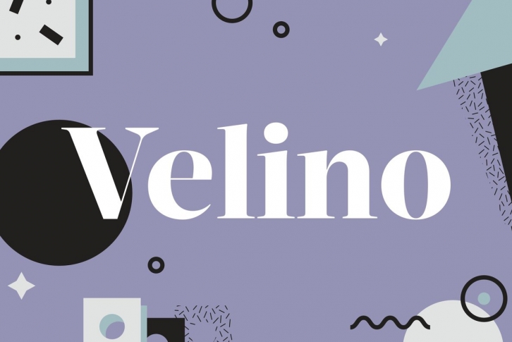 Velino Display Font Font Download