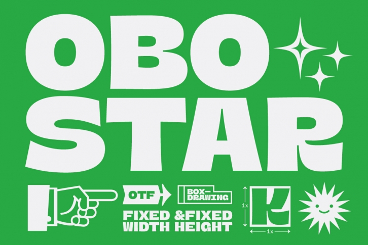 OBO Star Font Font Download