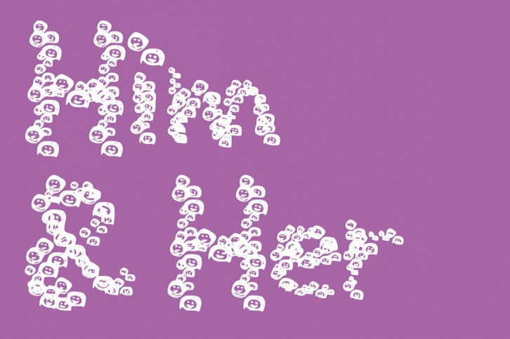 Him and Her Font Font Download