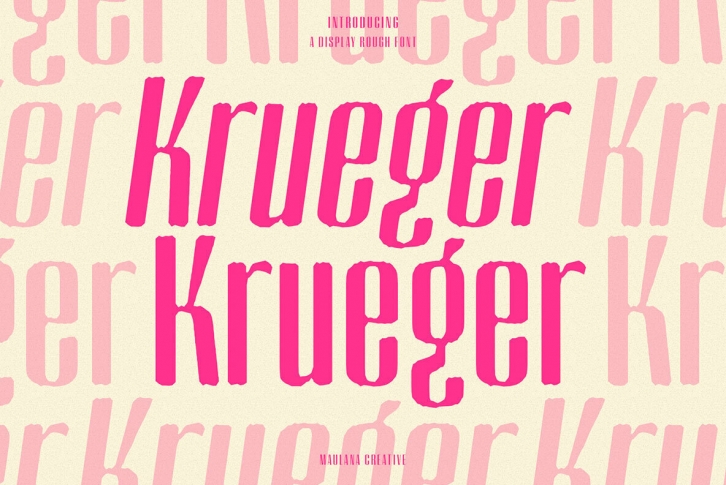 Krueger Font Font Download