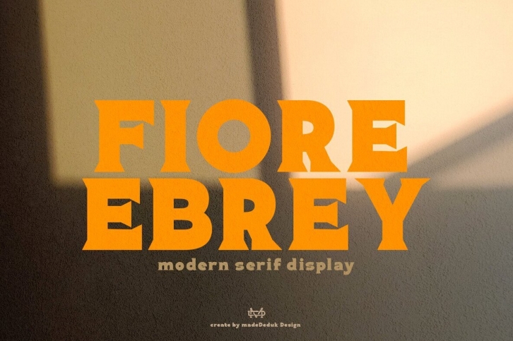 Fiore Ebrey Font Font Download