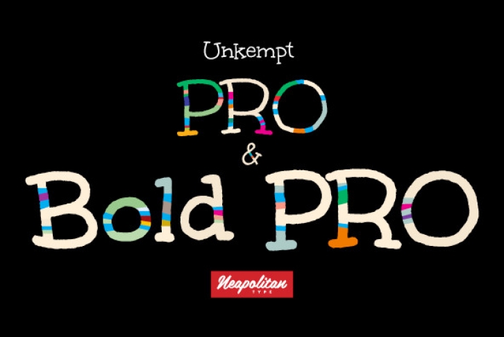 Unkempt Pro Family Font Font Download