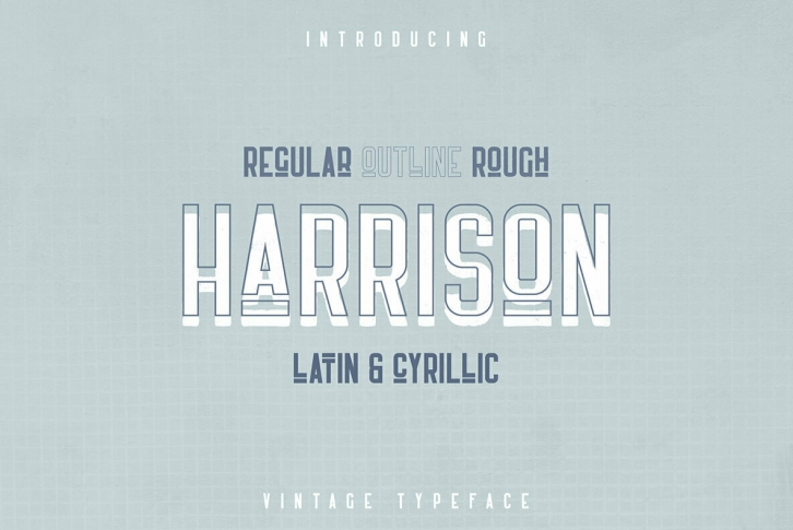 Harrison Font Font Download