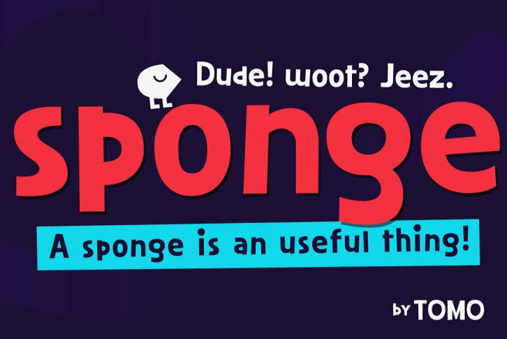 TOMO Sponge Font Font Download