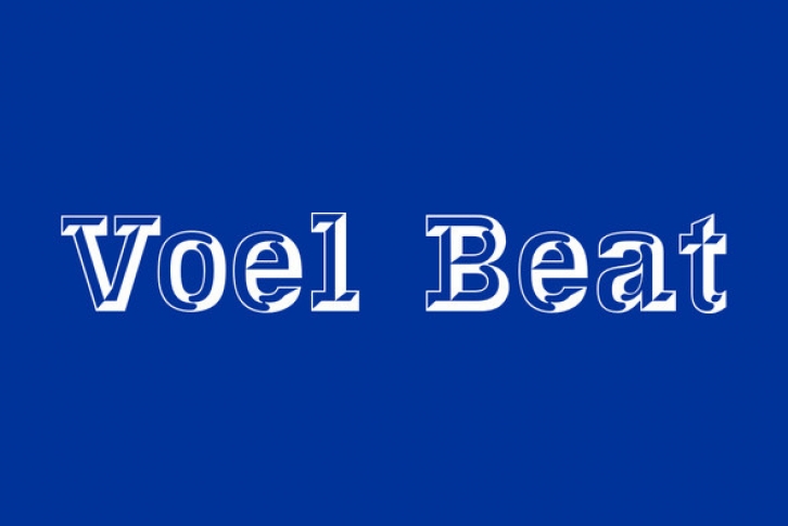 Voel Beat Font Font Download