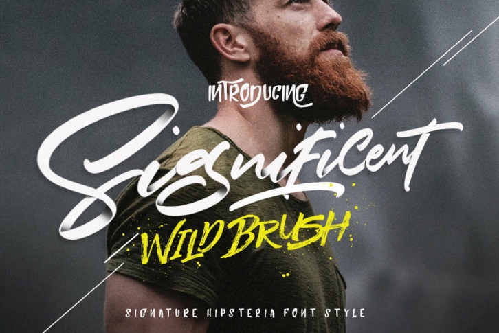 Significent WildBrush Font Font Download