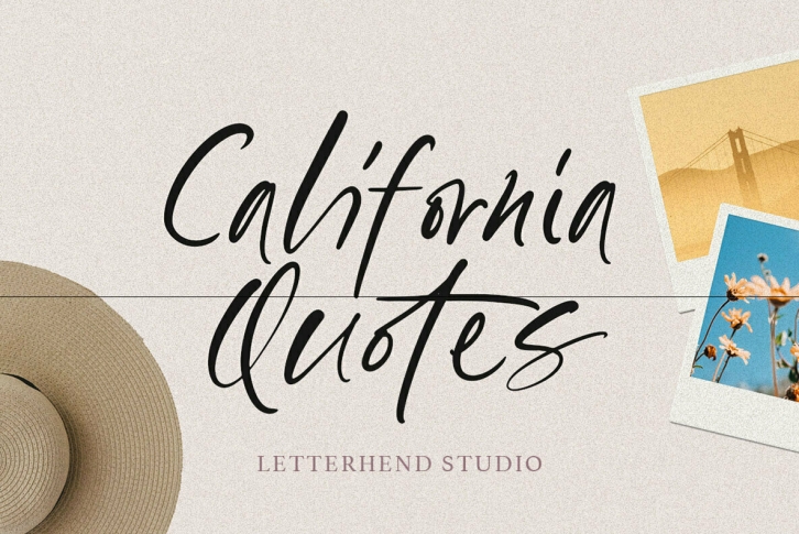 California Quotes Font Font Download