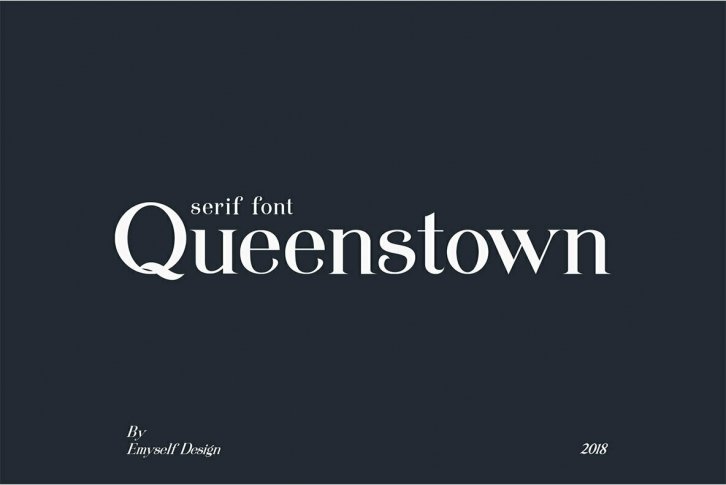 Queenstown Font Font Download