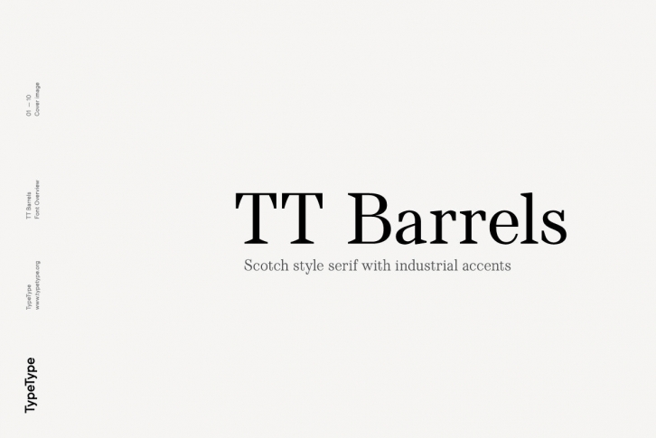 TT Barrels Font Font Download