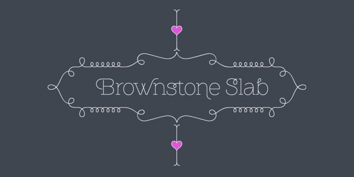 Brownstone Slab Font Font Download