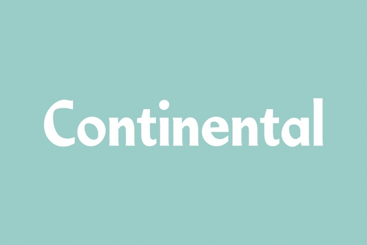 Continental Font Font Download